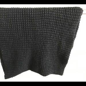 Waffle Knit. Scarf